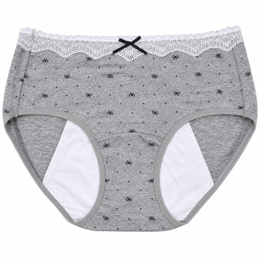 Bloom Lace Cotton Period Briefs