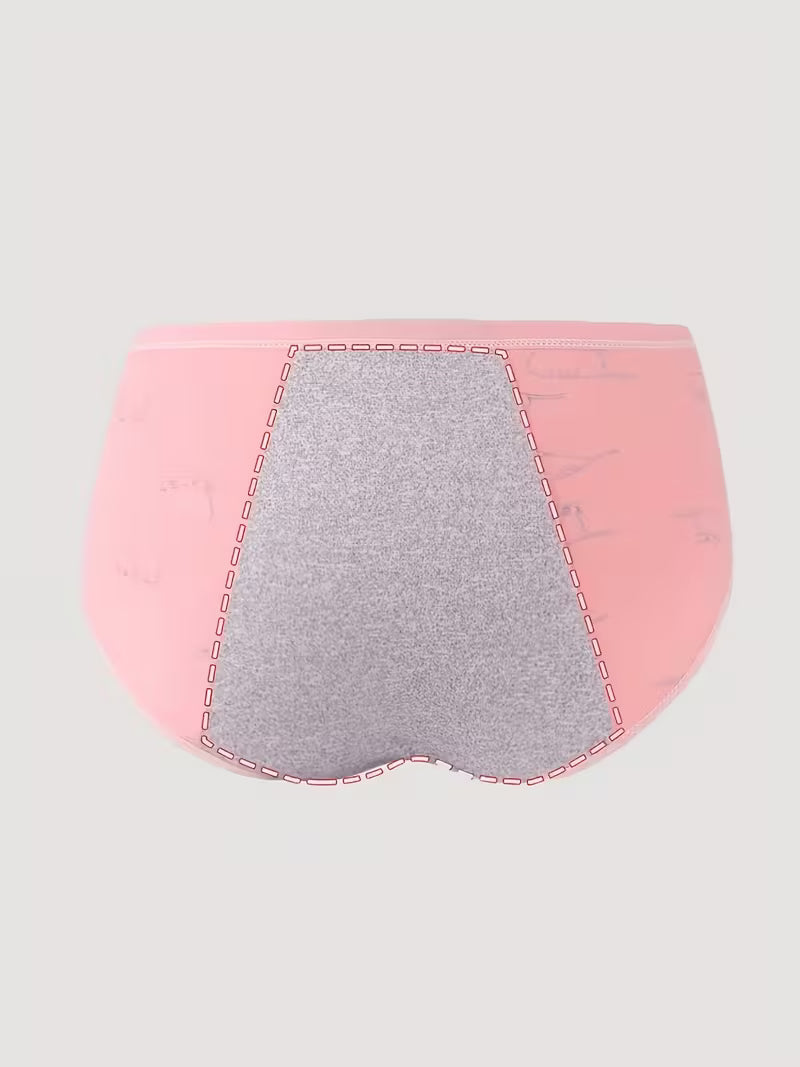 Bloom Cartoon Cotton Blend Period Panty