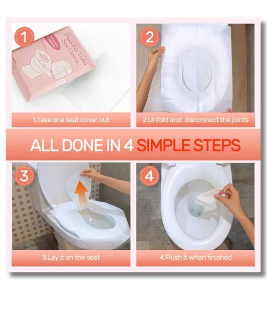 Disposable Toilet Seat Covers (10's)