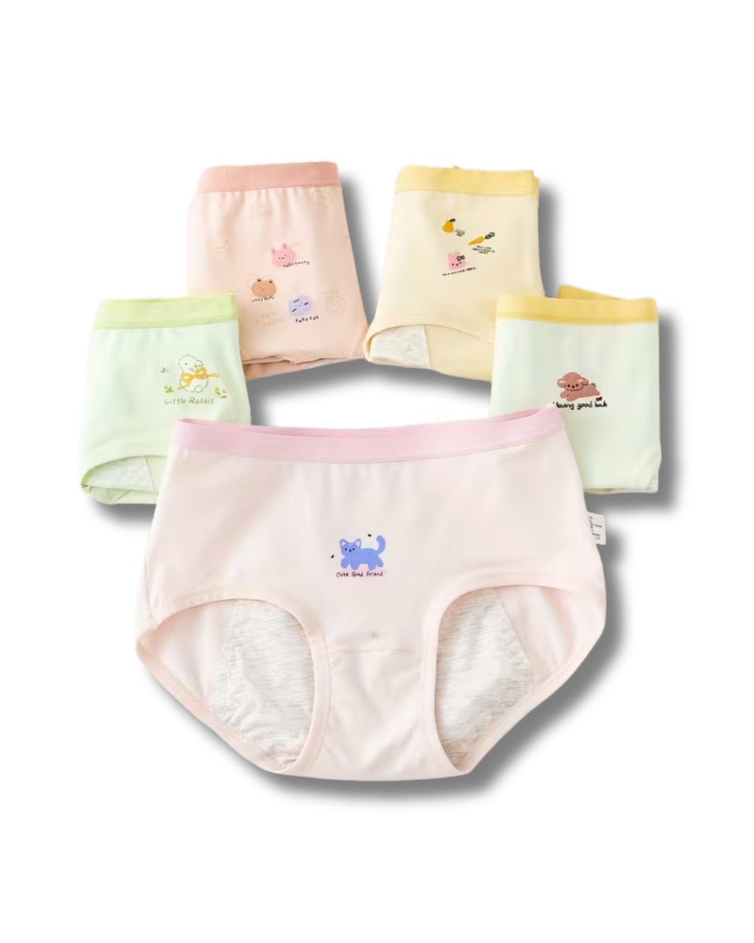 Bloom Period Panty - Cotton Blend Cartoon (13-14 Yrs)