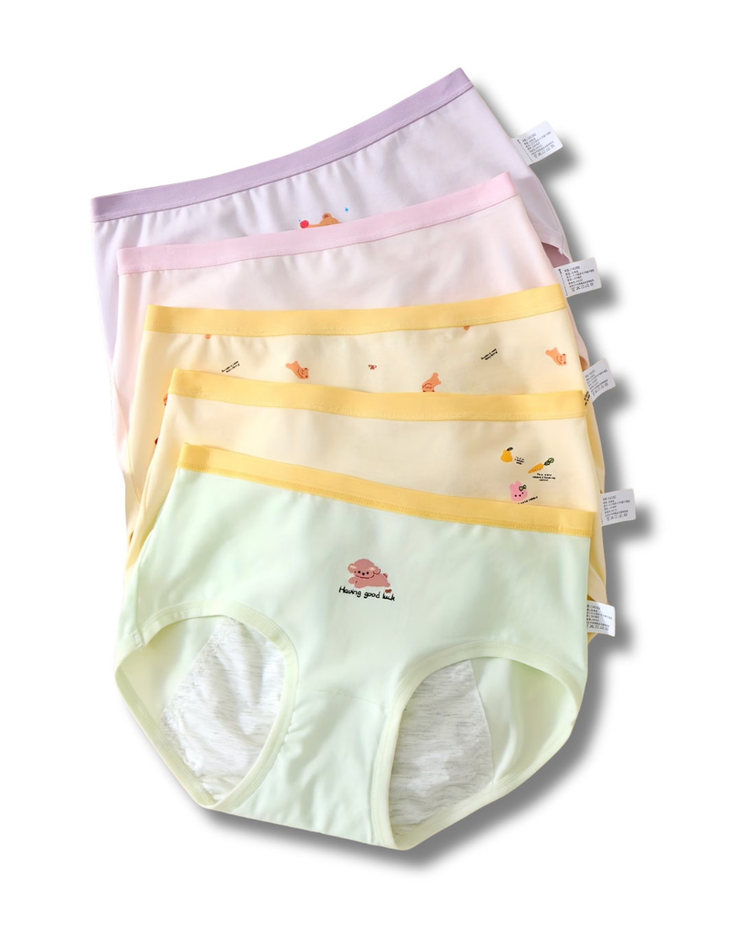 Bloom Period Panty - Cotton Blend Cartoon (13-14 Yrs)