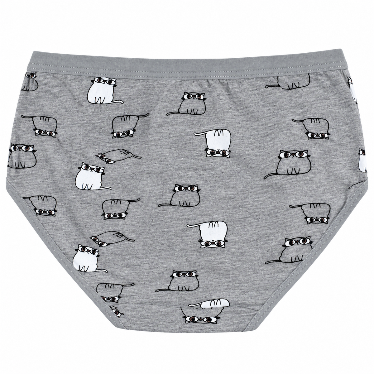 Bloom Cartoon Print Mid-Rise Period Briefs