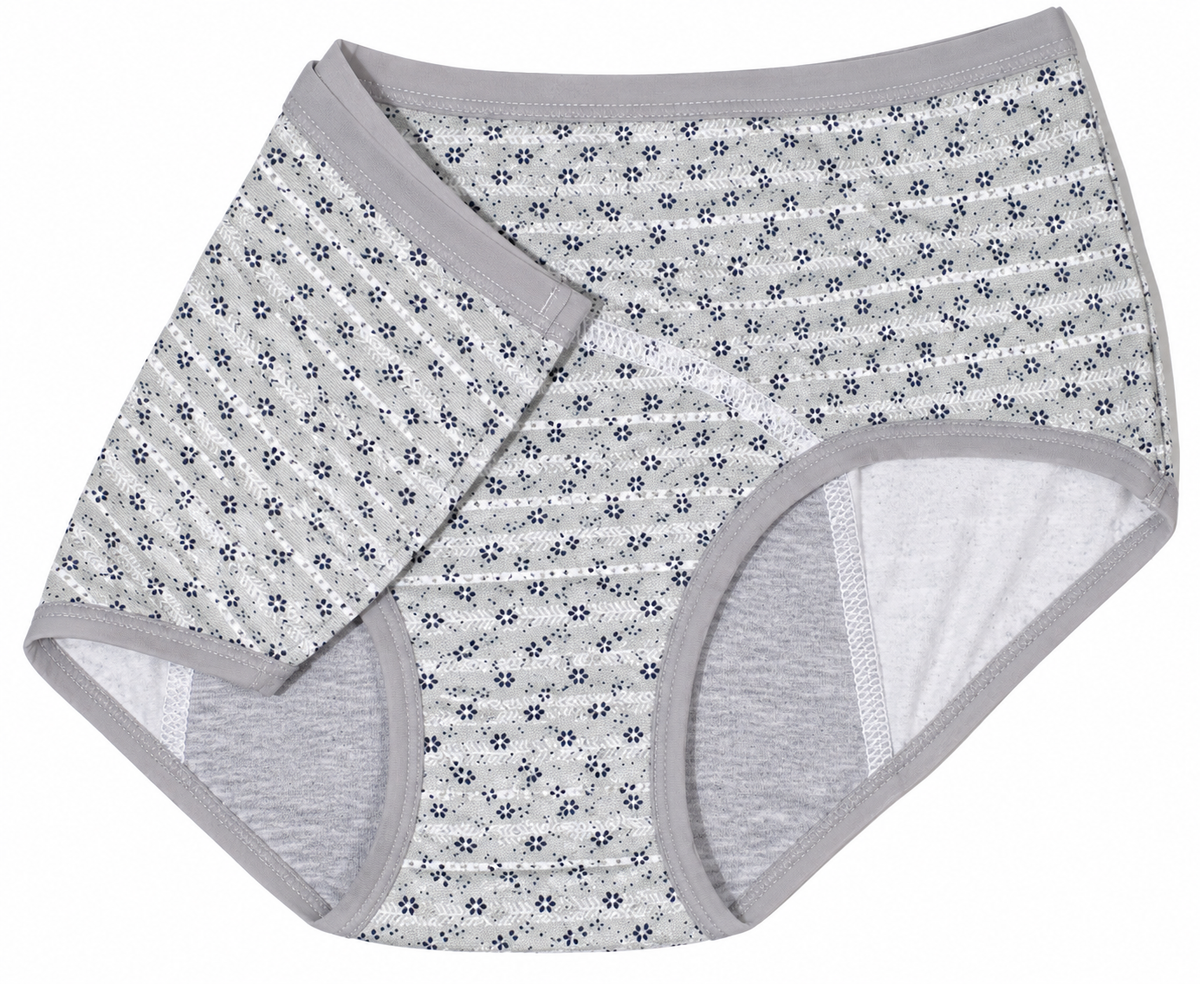Bloom Flower Print Cotton Period Briefs