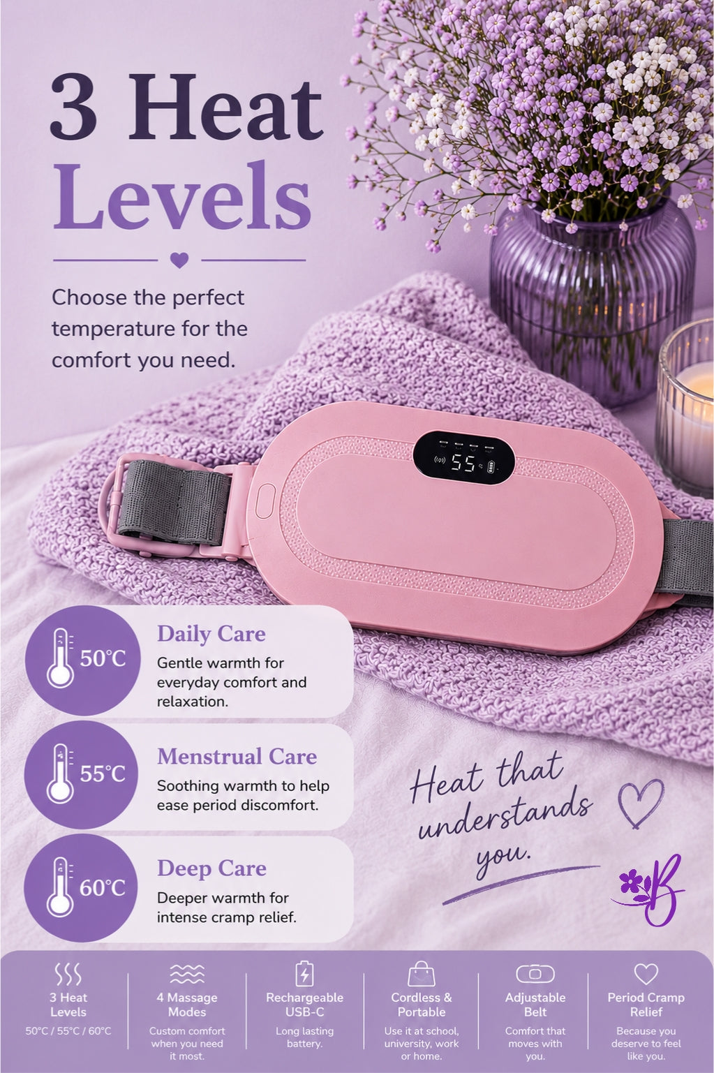 Bloom Heat & Comfort Belt