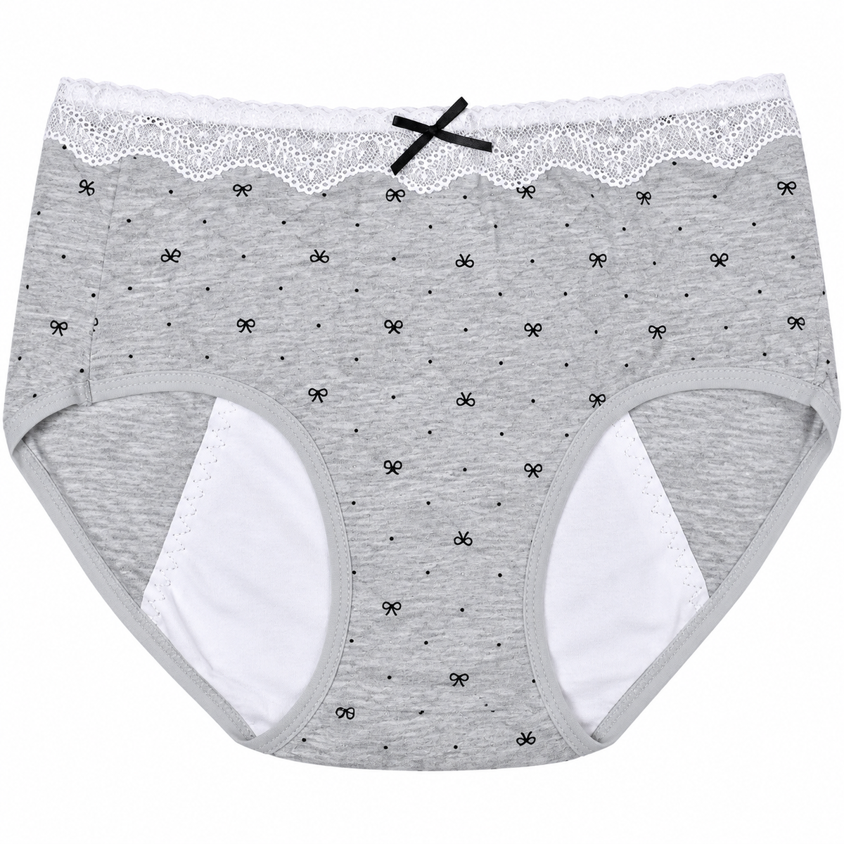 Bloom Lace Cotton Period Briefs