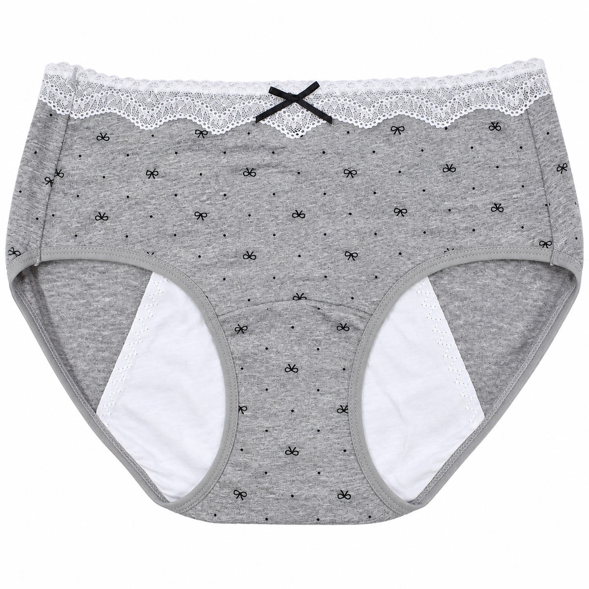 Bloom Lace Cotton Period Briefs