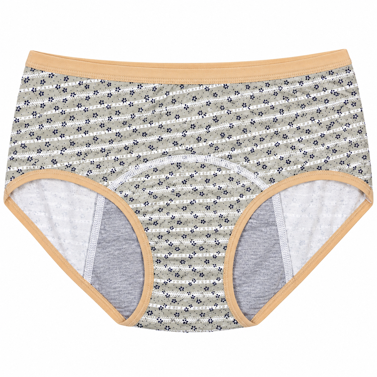 Bloom Flower Print Cotton Period Briefs
