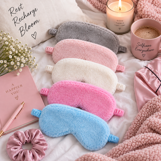 Bloom Plush Sleep Mask