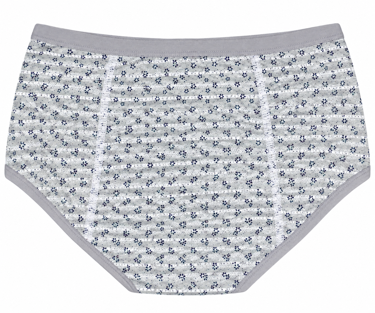 Bloom Flower Print Cotton Period Briefs