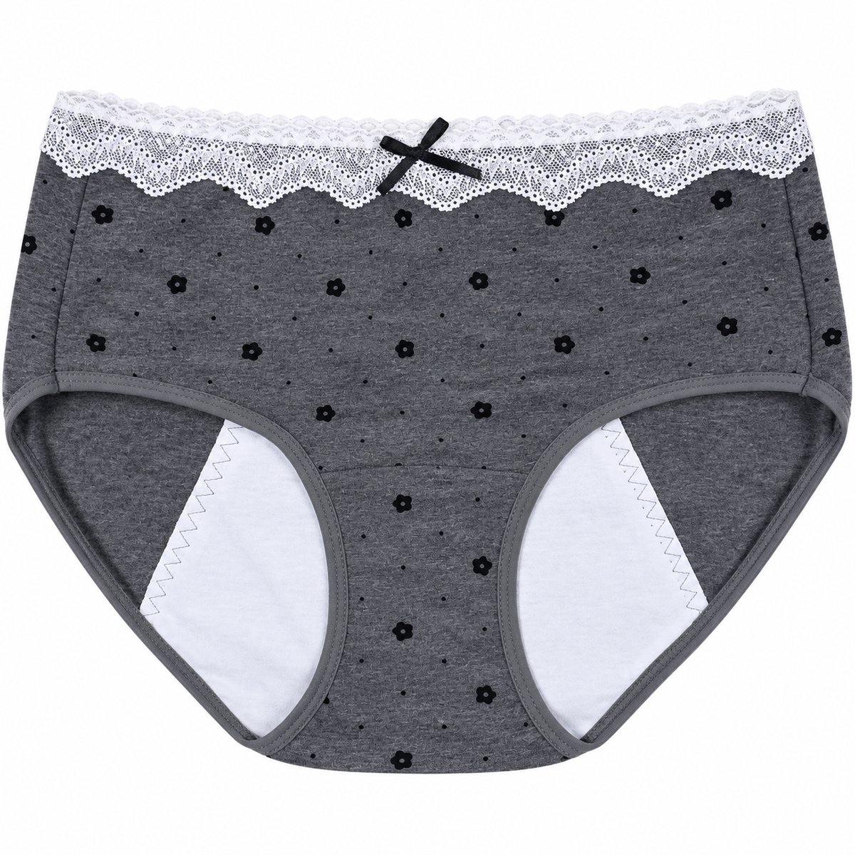 Bloom Lace Cotton Period Briefs