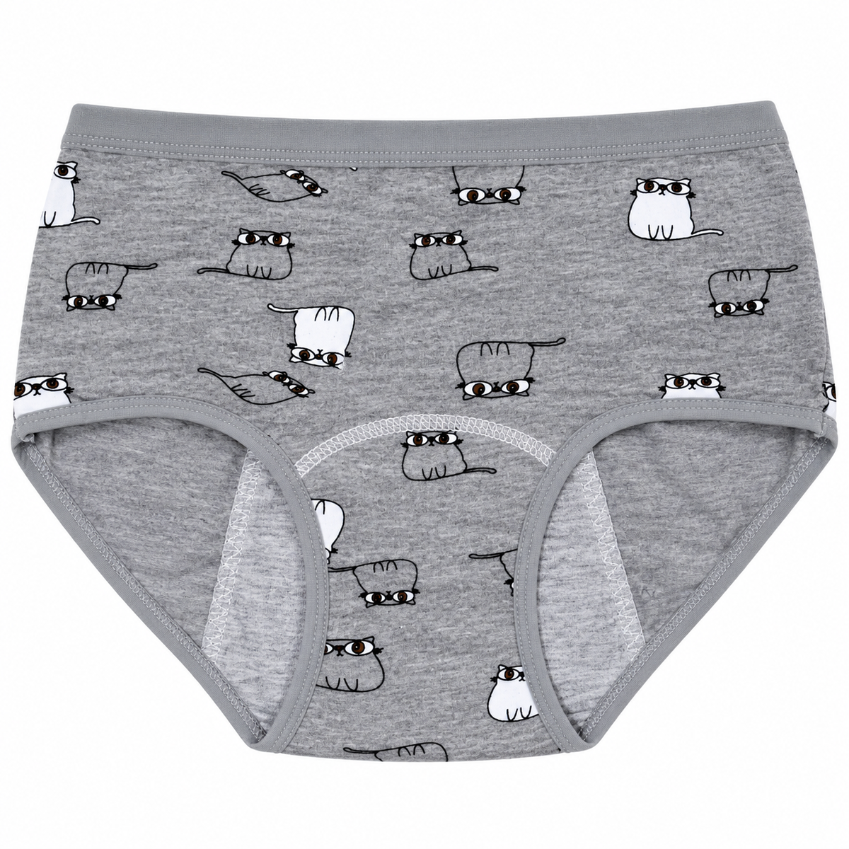 Bloom Cartoon Print Mid-Rise Period Briefs