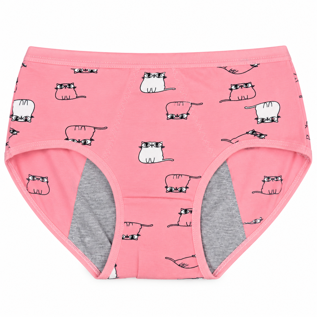 Bloom Cartoon Print Mid-Rise Period Briefs
