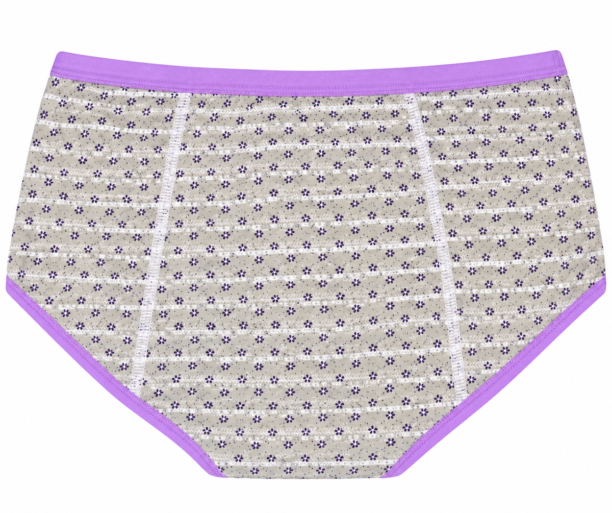 Bloom Flower Print Cotton Period Briefs