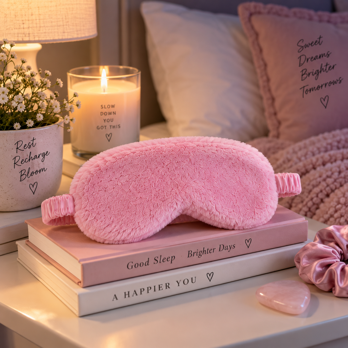 Bloom Plush Sleep Mask