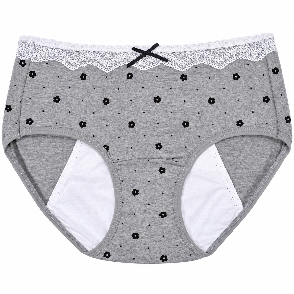 Bloom Lace Cotton Period Briefs